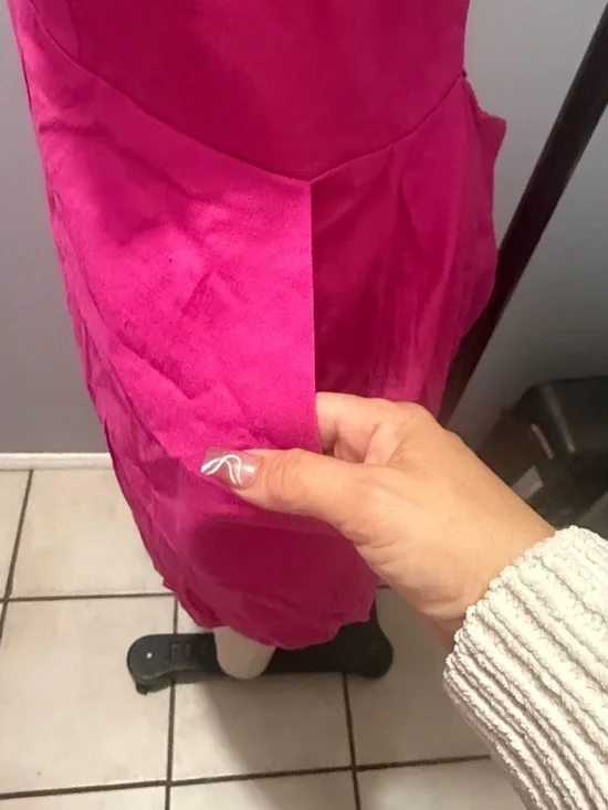 Forever 21 Bright Pink Strapless Romper - Picture 4 of 7